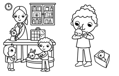My Busy Baby Animals Coloring Book US - Paperback / softback