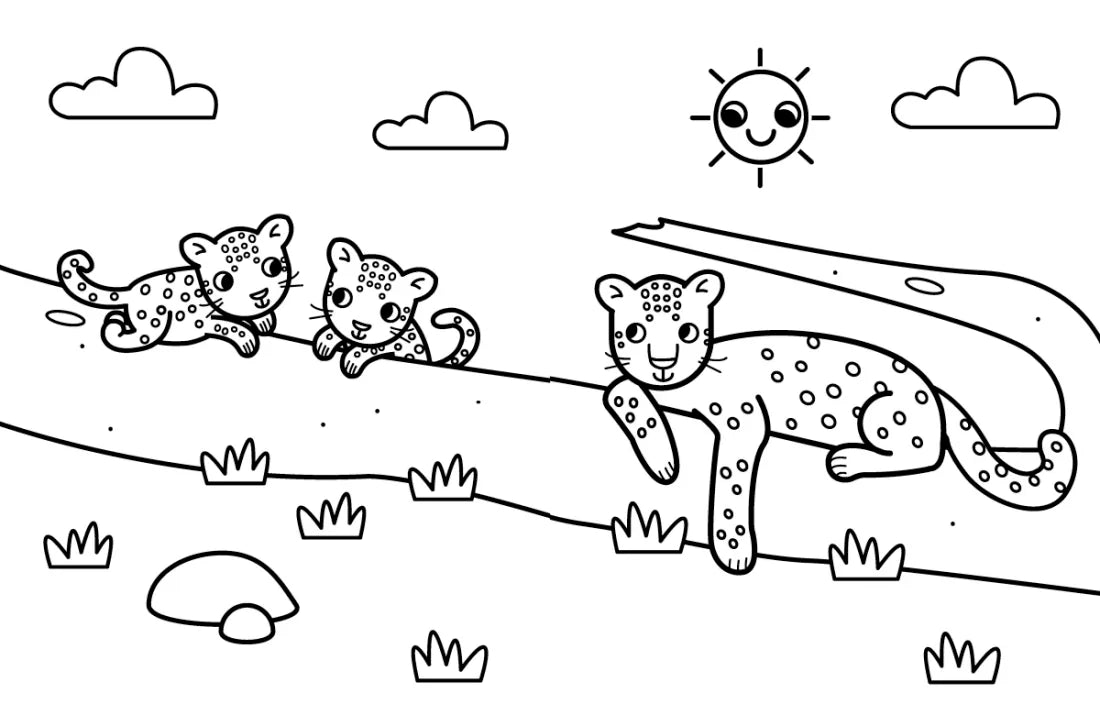 My Busy Baby Animals Coloring Book US - Paperback / softback
