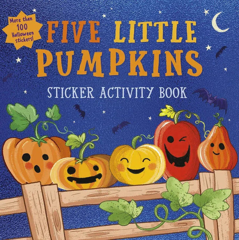 Five Little Pumpkins sticker activity book-Children’s / Teenage fiction: General, modern and contemporary fiction-買書書 BuyBookBook