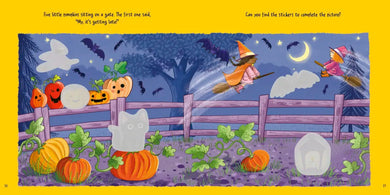 Five Little Pumpkins sticker activity book US - Paperback / softback
