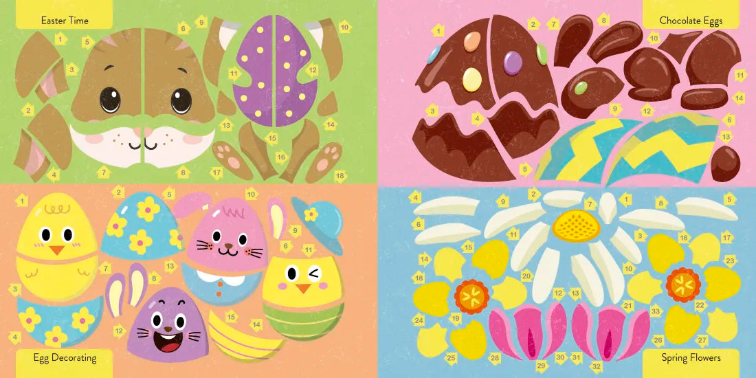 Color With Stickers: Easter US - Paperback / softback