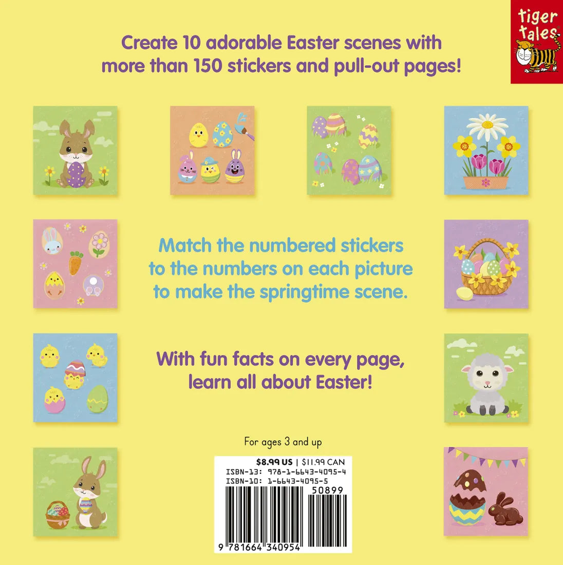 Color With Stickers: Easter US - Paperback / softback