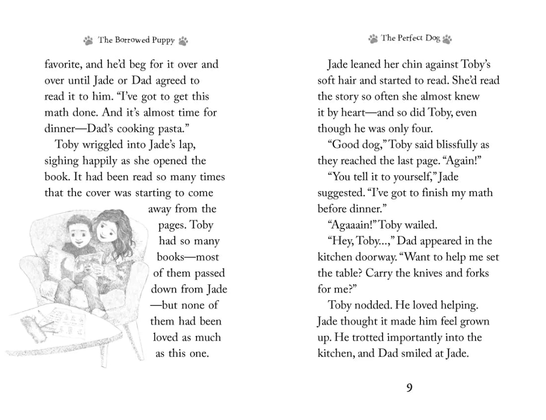 The Borrowed Puppy US - Paperback / softback