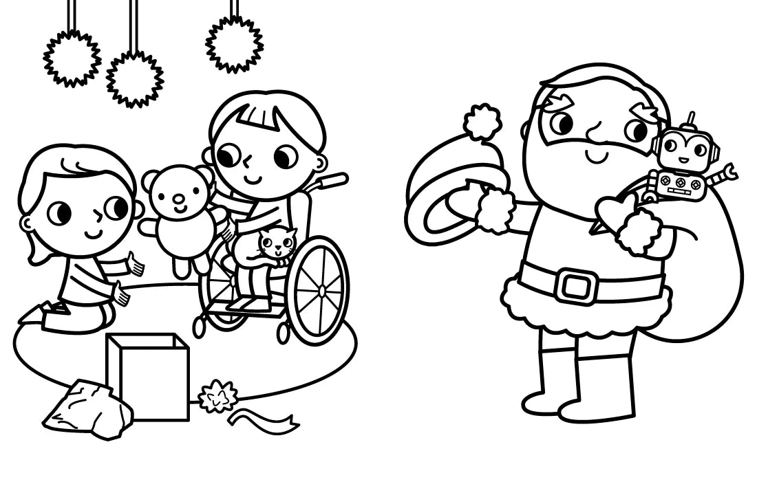 My Busy Christmas Coloring Book US - Paperback / softback