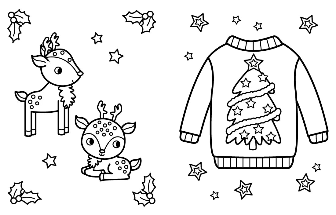 My Busy Christmas Coloring Book US - Paperback / softback