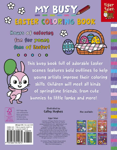 My Busy Easter Coloring Book US - Paperback / softback