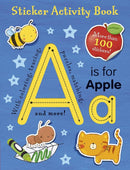 A is for Apple Sticker Activity Book-Children’s interactive and activity books and kits-買書書 BuyBookBook