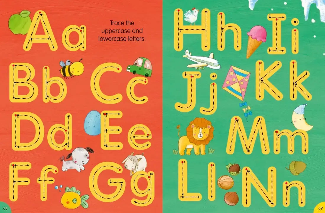 A is for Apple Sticker Activity Book US - Paperback / softback