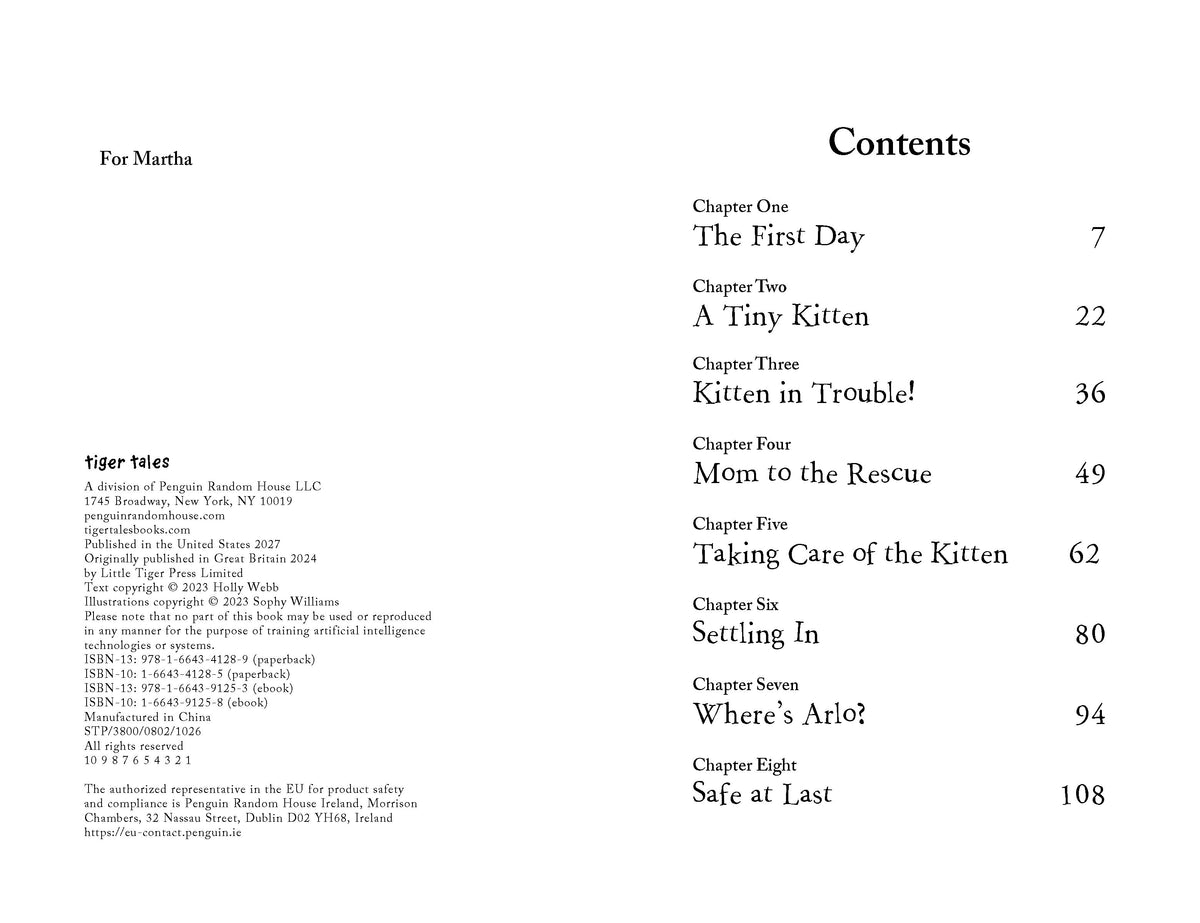 The Firefighter's Kitten interior 1 (ISBN 9781664341289)
