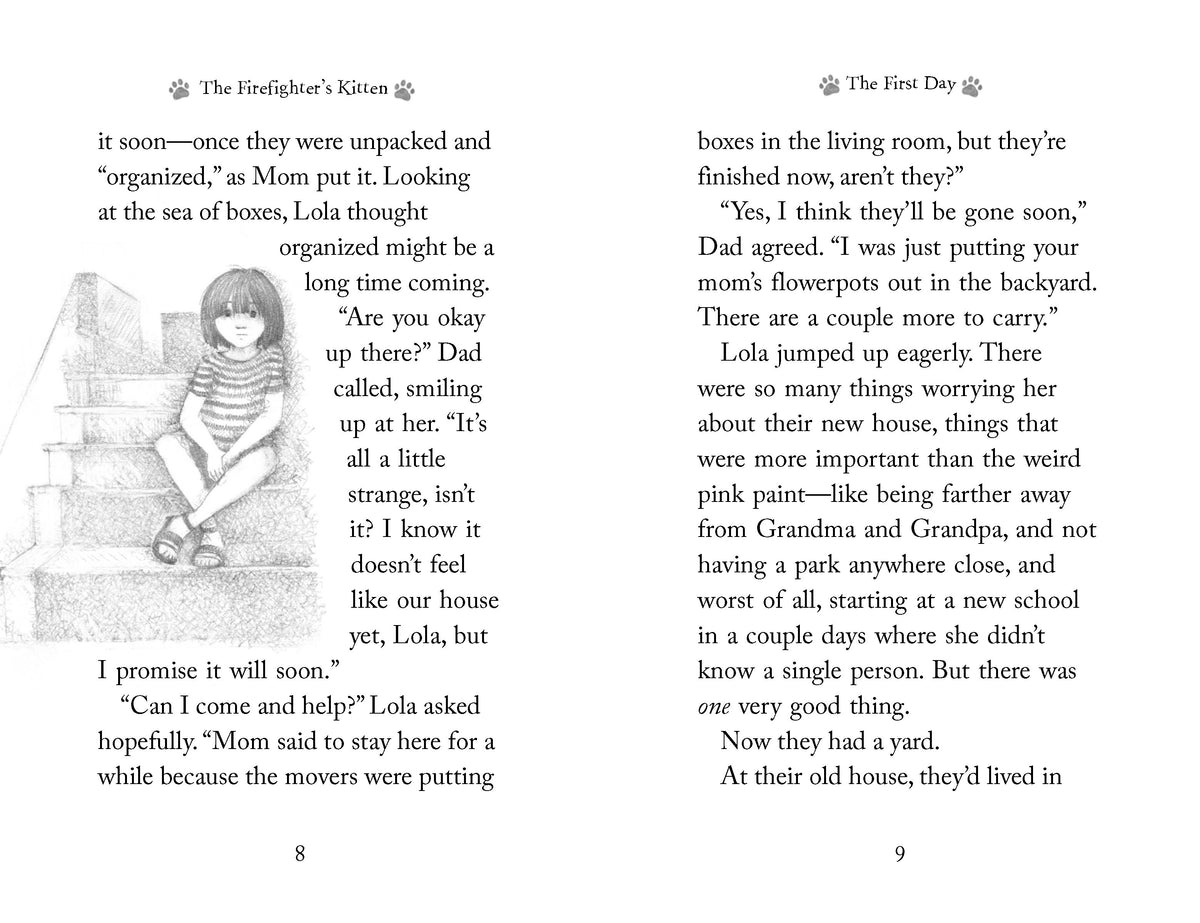 The Firefighter's Kitten interior 3 (ISBN 9781664341289)