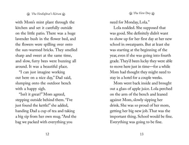 The Firefighter's Kitten interior 5 (ISBN 9781664341289)