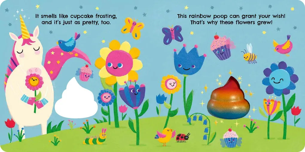 Wish Upon a Poopicorn US - Board book