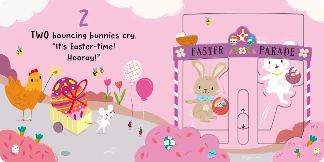 Five Easter Friends US - Board book
