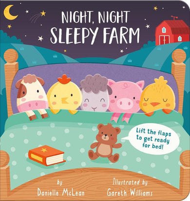 Night Night, Sleepy Farm-Children’s / Teenage fiction: Nature and animal stories-買書書 BuyBookBook