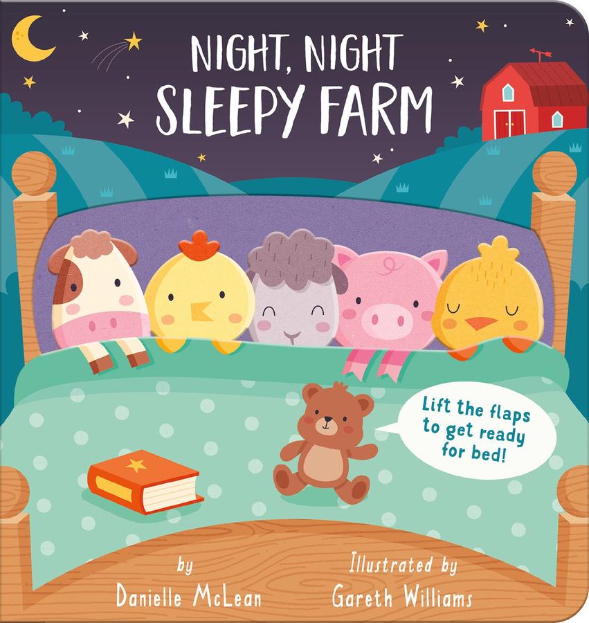 Night Night, Sleepy Farm-Children’s / Teenage fiction: Nature and animal stories-買書書 BuyBookBook