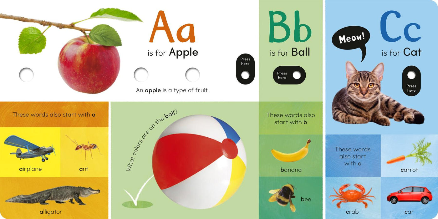 Noisy ABC US - Board book