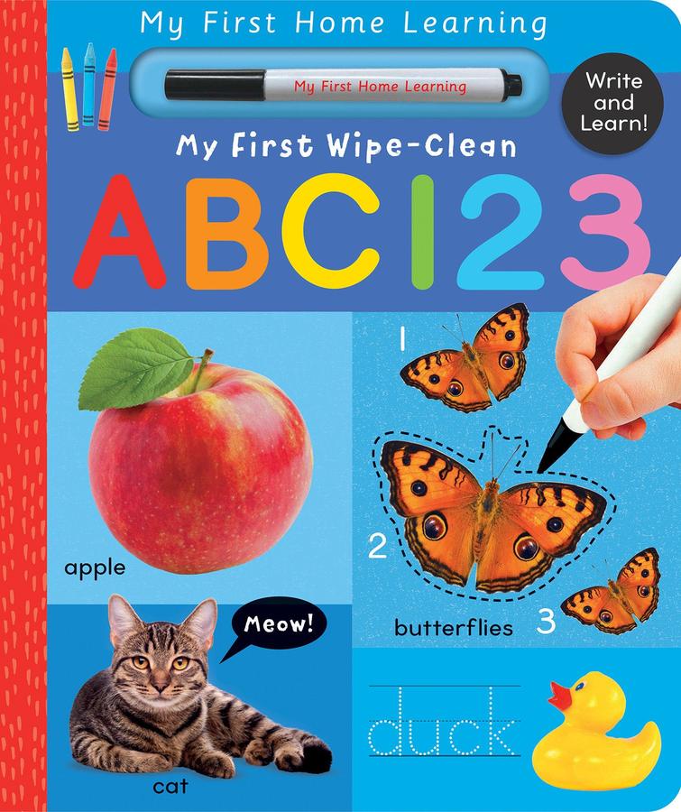 My First Wipe-Clean ABC 123-Children’s Educational: Language/ literature/ literacy-買書書 BuyBookBook