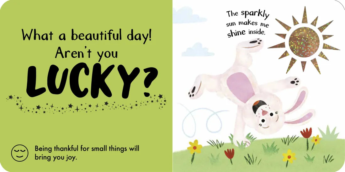 Happy Bunny: Touch and Feelings US - Board book