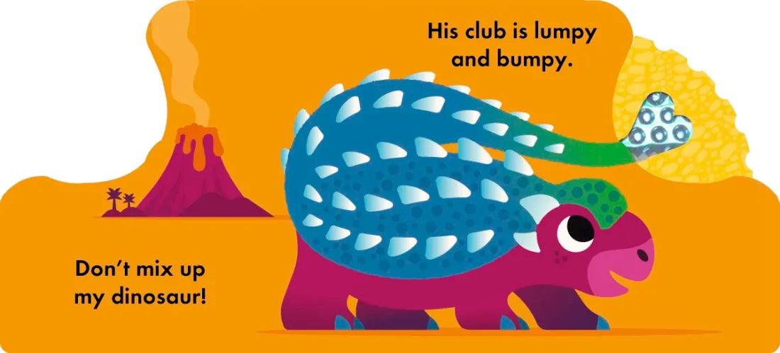 Don't Mix Up My Dinosaur! US - Board book