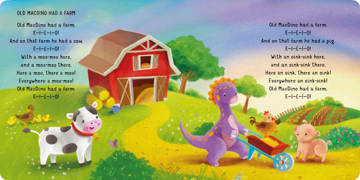 Dinosaur, Dinosaur Had a Farm US - Board book