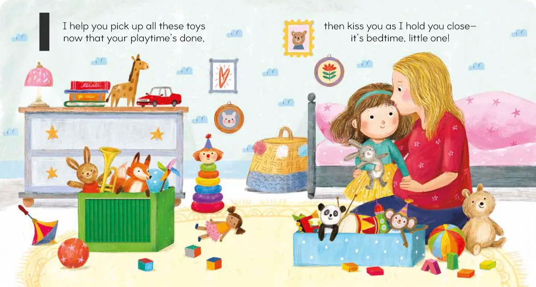 10 Kisses Before Bedtime US - Board book