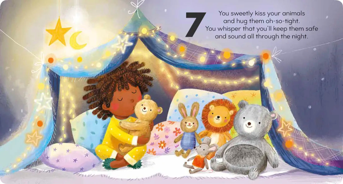 10 Kisses Before Bedtime US - Board book