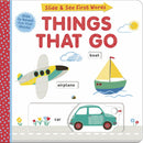 Things That Go: Slide and See First Words-Children’s / Teenage fiction: General and modern fiction-買書書 BuyBookBook