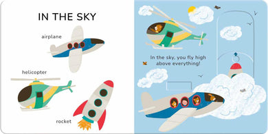 Things That Go: Slide and See First Words US - Board book