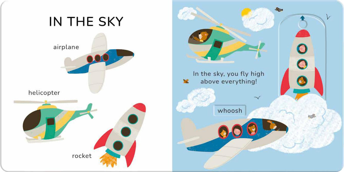 Things That Go: Slide and See First Words US - Board book