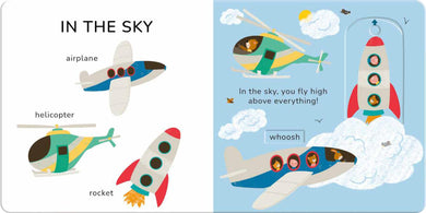 Things That Go: Slide and See First Words US - Board book