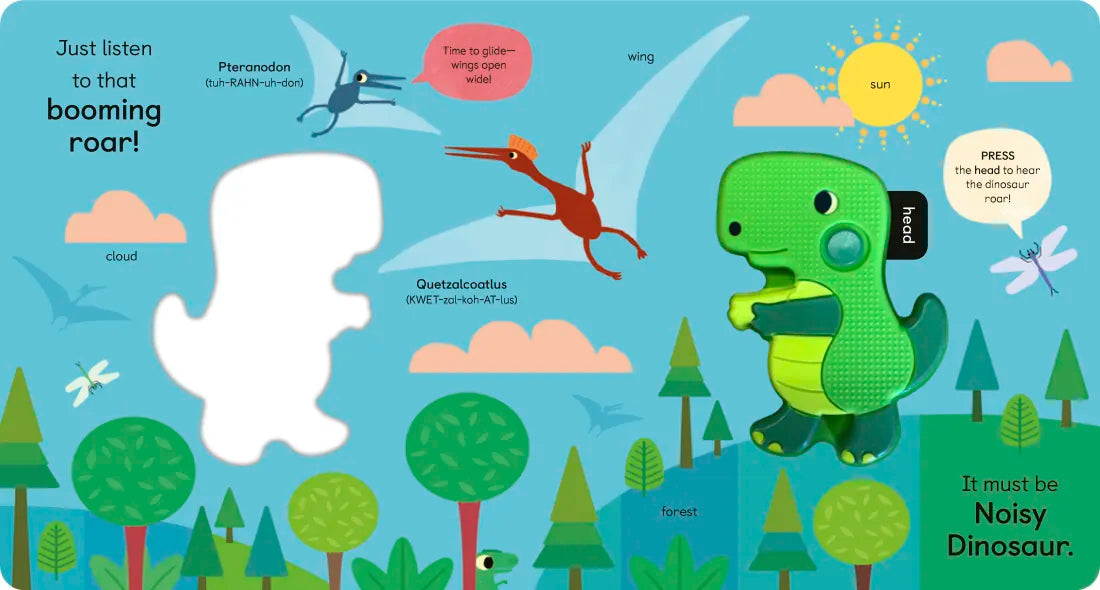 Noisy Dinosaur US - Board book