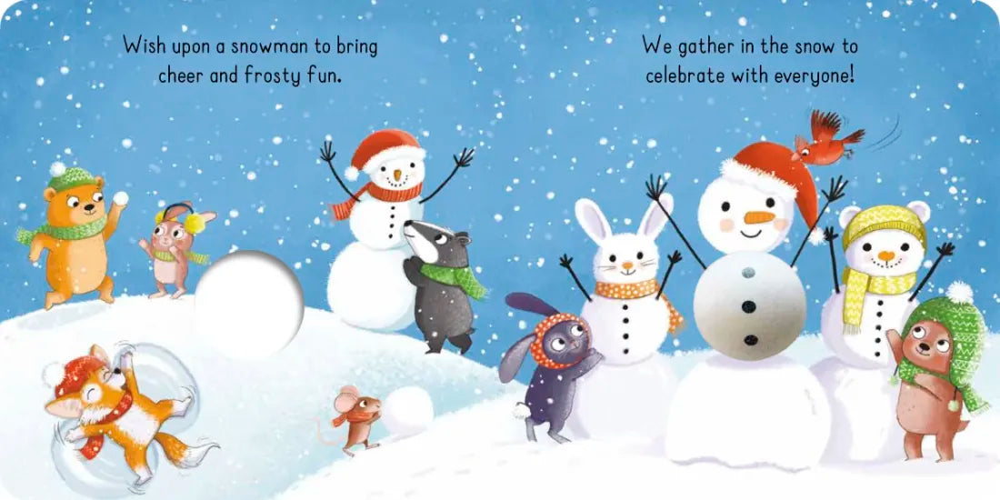 Wish Upon a Snowman US - Board book