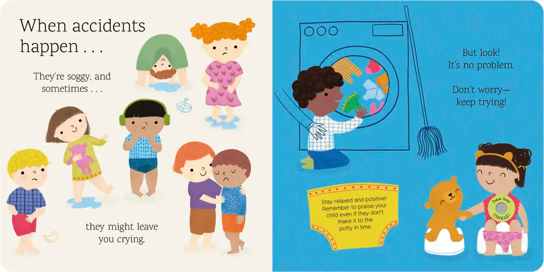 Time to Go Potty! US - Board book