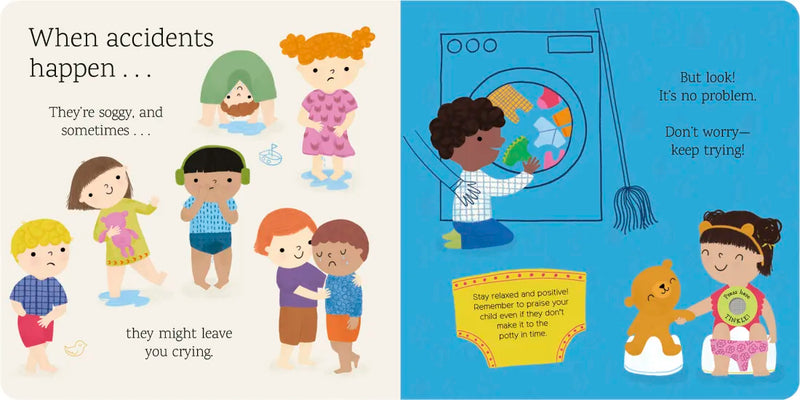 Time to Go Potty! US - Board book