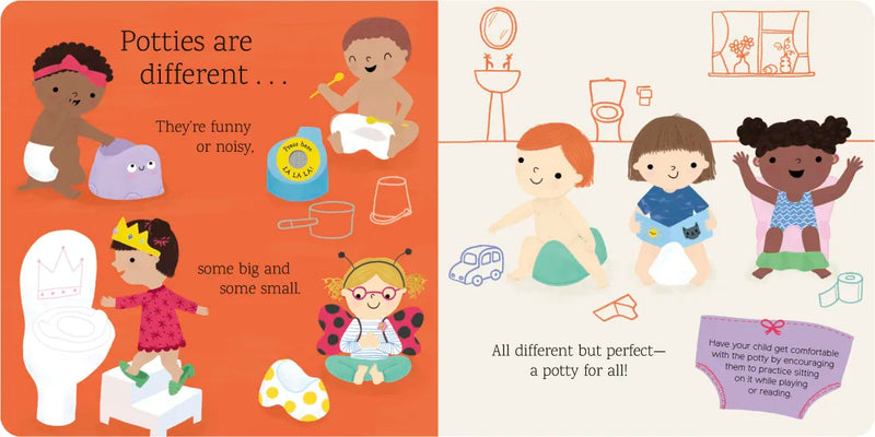 Time to Go Potty! US - Board book