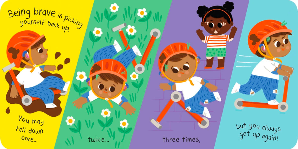 Let's Be Brave US - Board book