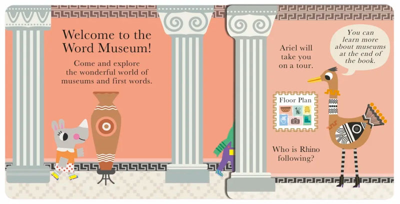 Word Museum US - Board book