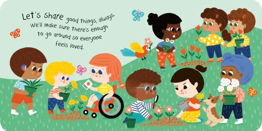How We Share US - Board book