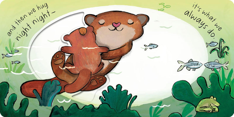 We Hug Night Night US - Board book