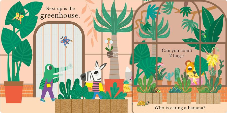 Number Garden US - Board book