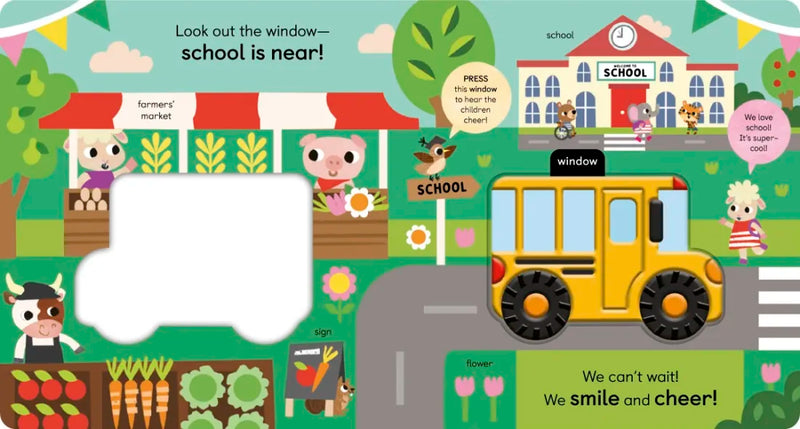 Noisy School Bus US - Board book