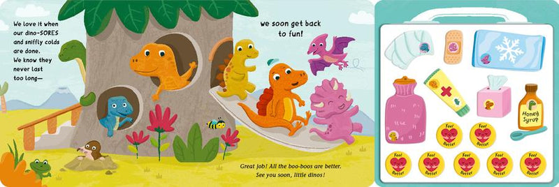 Little Dino Boo-Boos! US - Board book