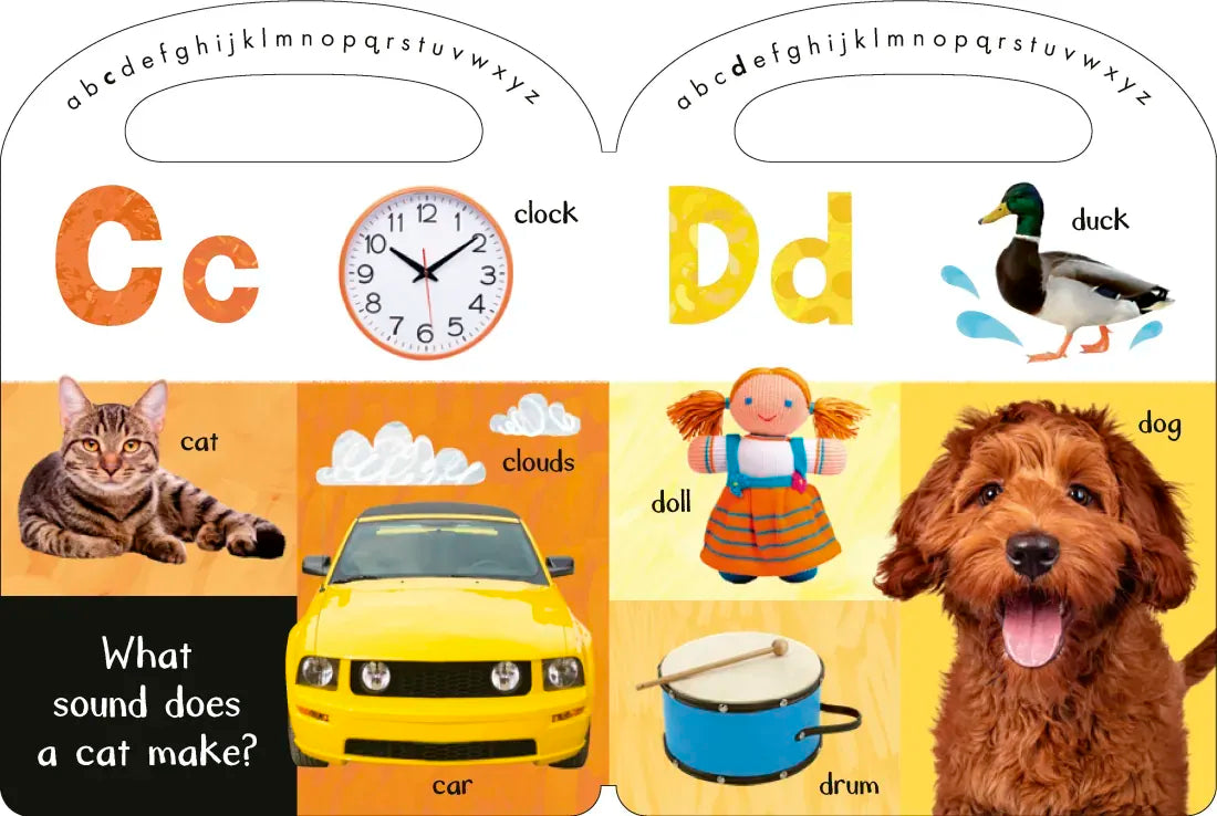 First Alphabet: My First Carry Book US - Board book