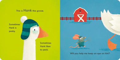 Hank Goes Peck US - Board book