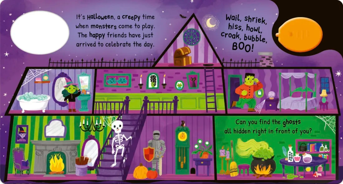 Magic Flashlight: Ghost Hunt US - Board book