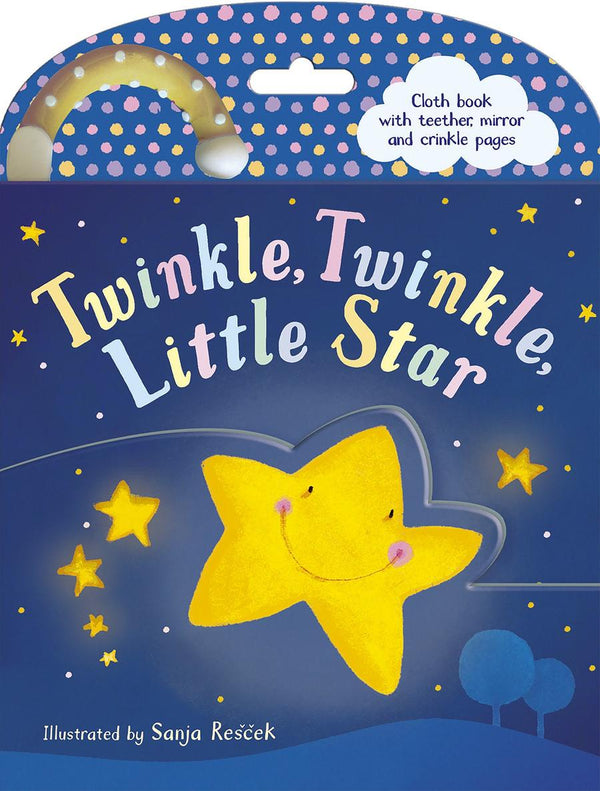 Twinkle Twinkle Little Star Cloth Book-Children’s Early years / early learning concepts-買書書 BuyBookBook