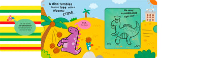 Busy Vehicles: Dino Rescue US - Board book