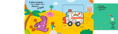 Busy Vehicles: Dino Rescue US - Board book