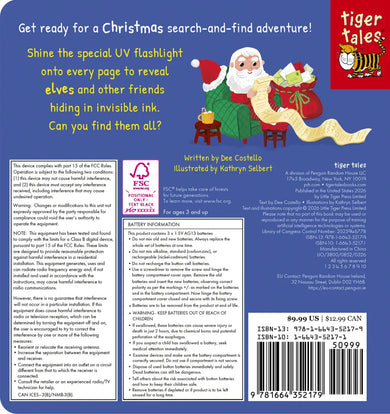 Magic Flashlight: Santa Surprise US - Board book
