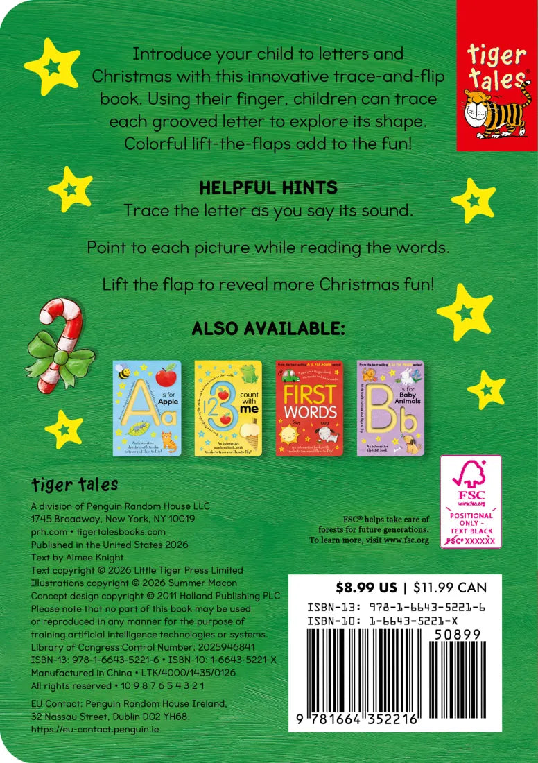 C is for Christmas US - Board book